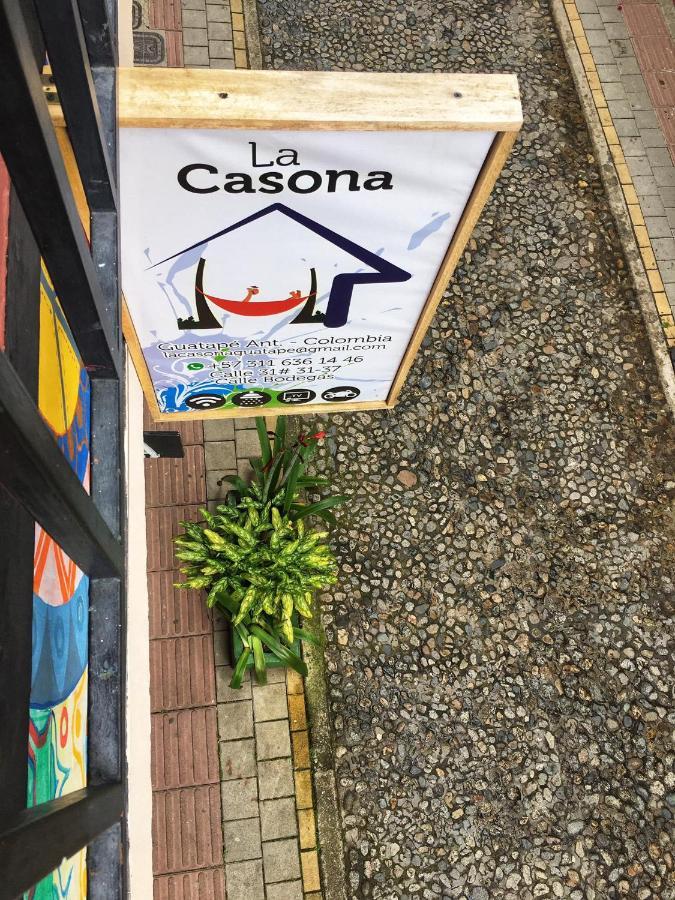 La Casona Hostel Guatapé Εξωτερικό φωτογραφία